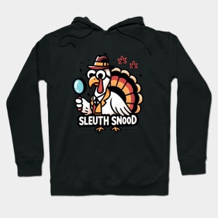 Thanksgiving t-shirt - Sleuth Snood Hoodie